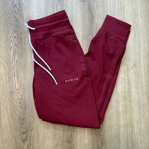 NVGTN Kids Burgundy Joggers